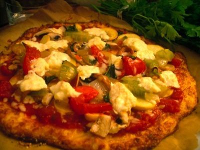 cauliflower crust pizza