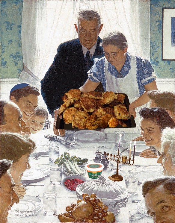 Norman-Rockwell Thanksgivukkah